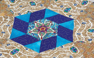 Paper Piecing Patterns: Mandala Candle Mat Quilt Project