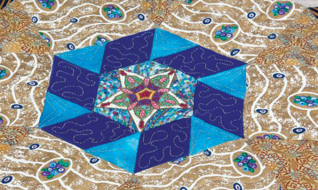 Paper Piecing Patterns: Mandala Candle Mat Quilt Project